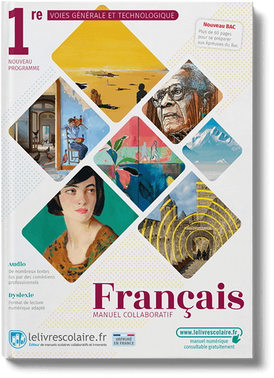 Français 1re Général et Techno - manuel