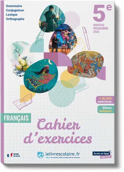 Français 5e - cahier