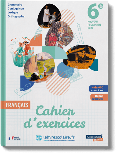 Français 6e - cahier