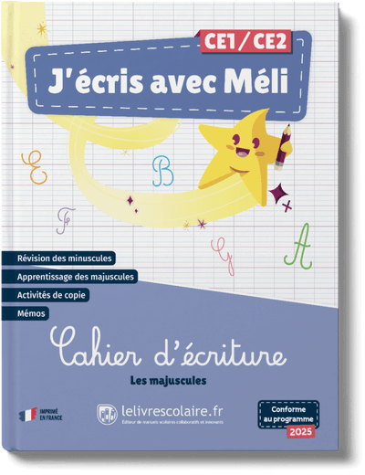 Français CE - cahier d'écriture