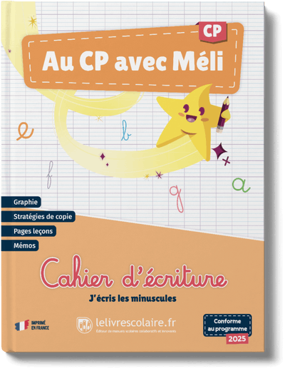 Français CP - cahier d'écriture