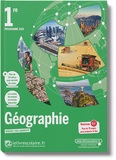 Géographie 1re - manuel