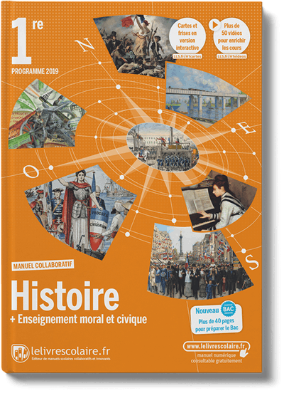 Histoire-EMC 1re - manuel