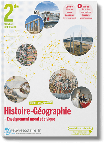 Histoire-Géographie-EMC 2de - manuel