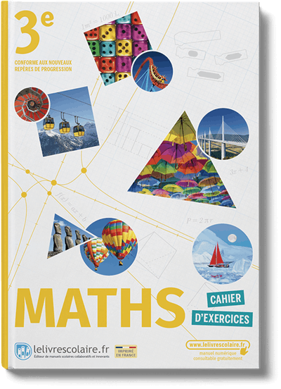 Mathématiques 3e - cahier
