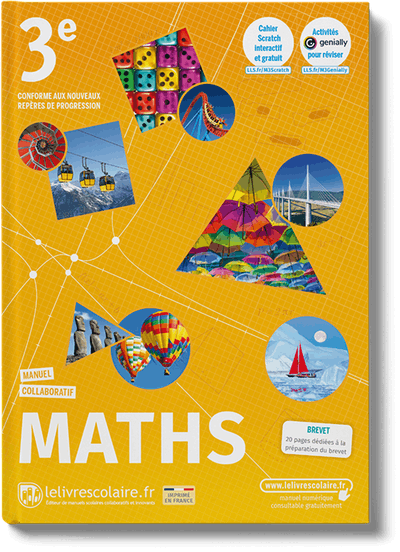 Mathématiques 3e - manuel