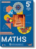 Mathématiques 5e - manuel