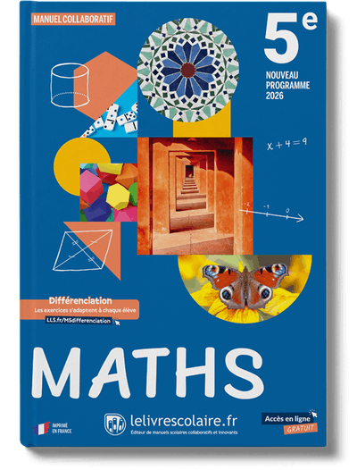 Mathématiques 5e - manuel