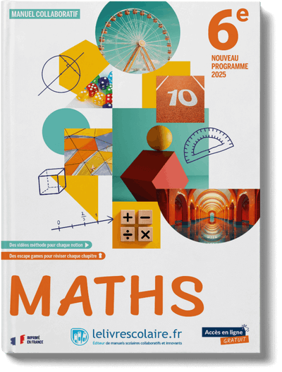Mathématiques 6e - manuel