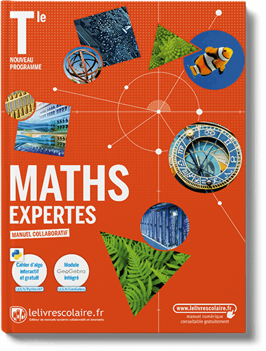 Mathématiques Tle expertes - manuel