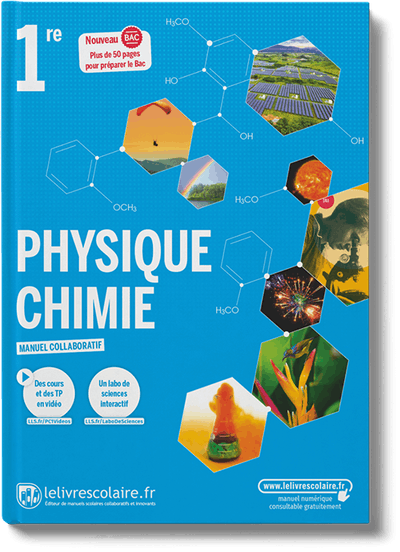 Physique-Chimie 1re - manuel