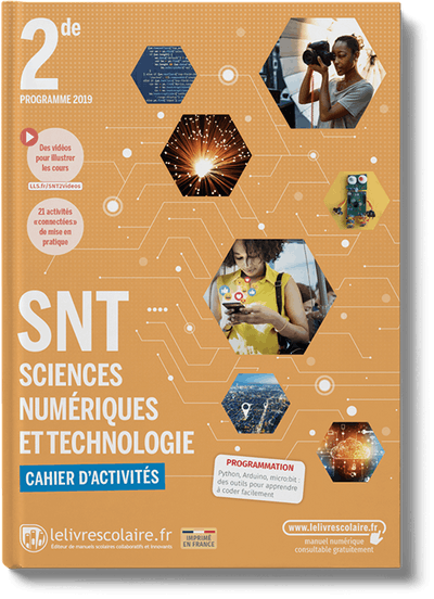 Sciences Numériques et Technologie 2de - cahier