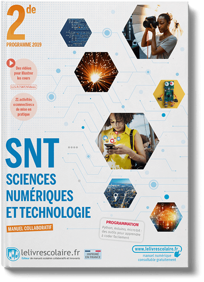 Sciences Numériques et Technologie 2de - manuel